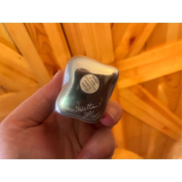 Vintage Hoselton Aluminum Sculptured Owl Signed Numbered 1691 made in Canada ￼ - Picture 6 of 6